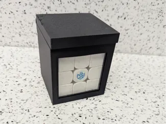 Rubix cube box