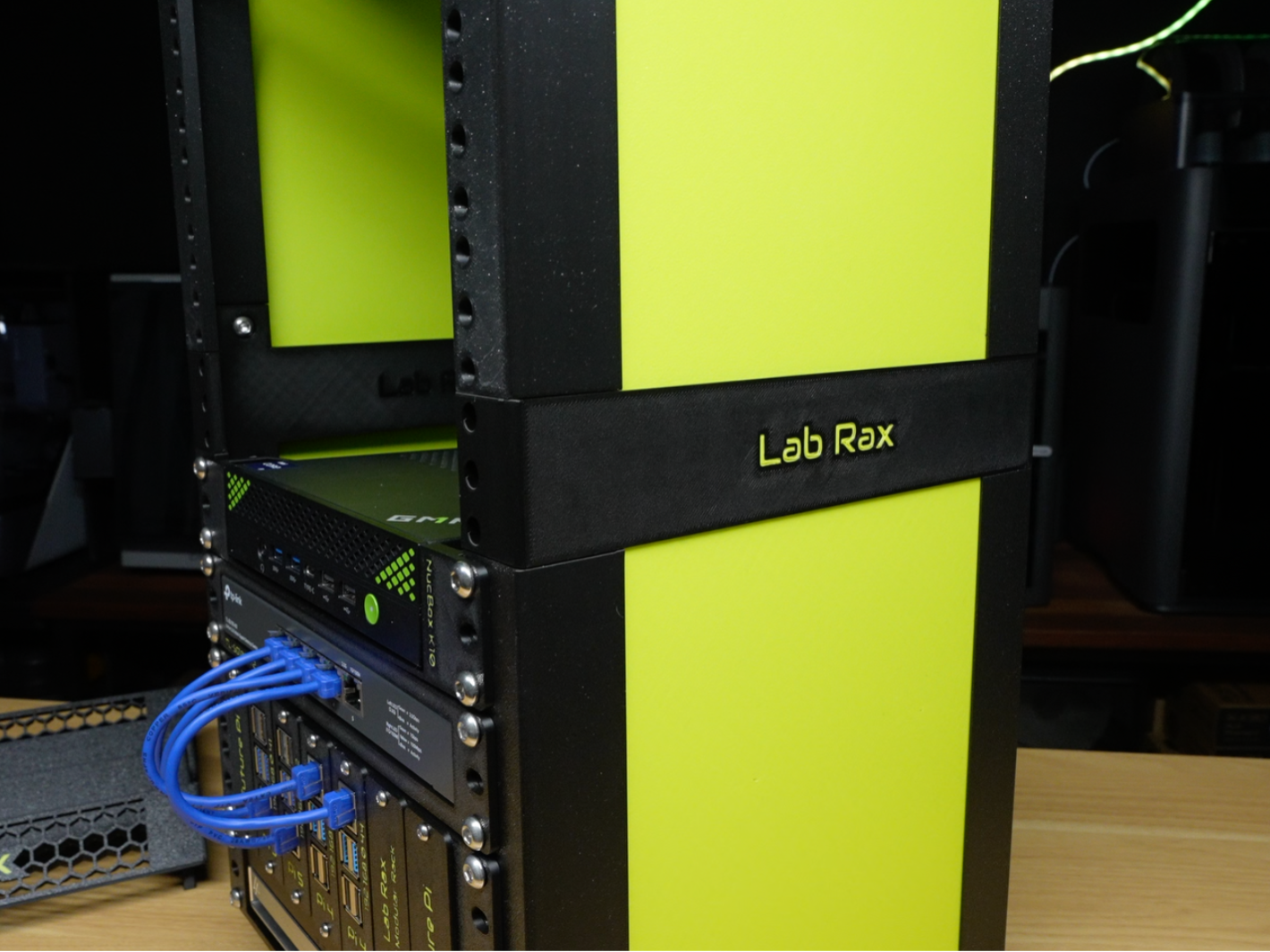 Lab Rax Upgraded 1U Extension Module 3D model