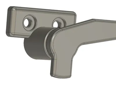 Tabbert Window Latch with 90-degree Locking Function