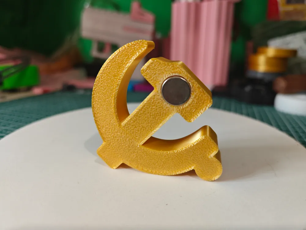Party Emblem Magnetic Sticker by 土豆地呱 - MakerWorld