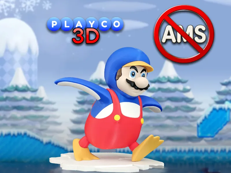 Penguin Mario - Multi Part