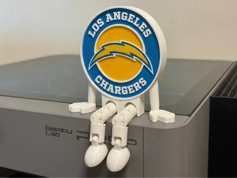 Los Angeles Chargers Buddy (Articulated Flexi Leg)