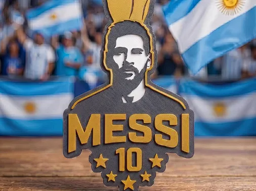 Keychain messi worldcup