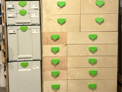 Festool Systainer T-Loc Inspired Drawer Pull