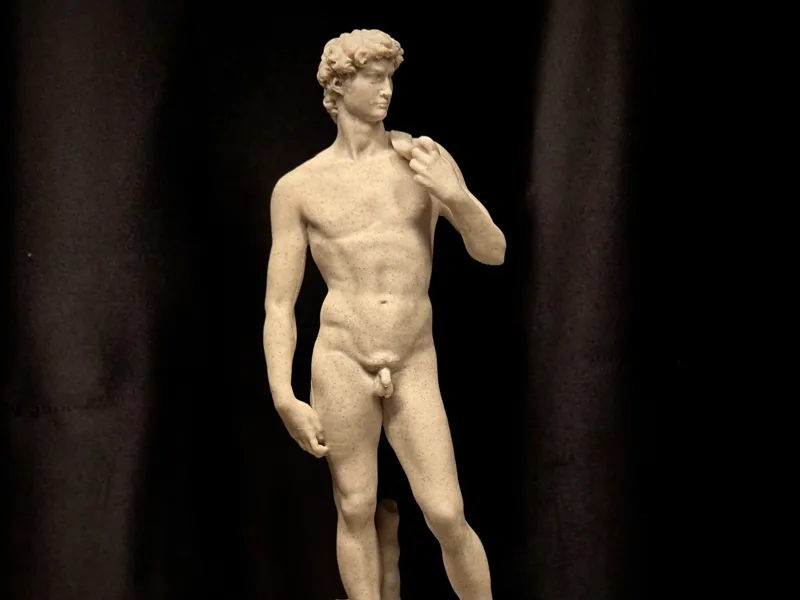 Michelangelo's David Statue 3D Scan Replica