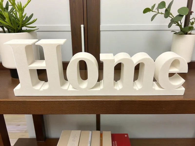 Home – stilvolle 3D-Deko für dein Zuhause
