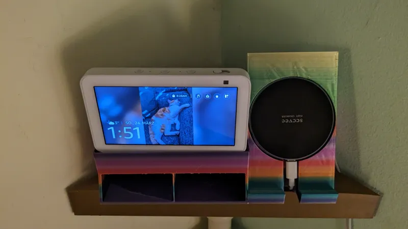 Lucyna's Echo 5 Show Speaker with Qi-Loader-Stand