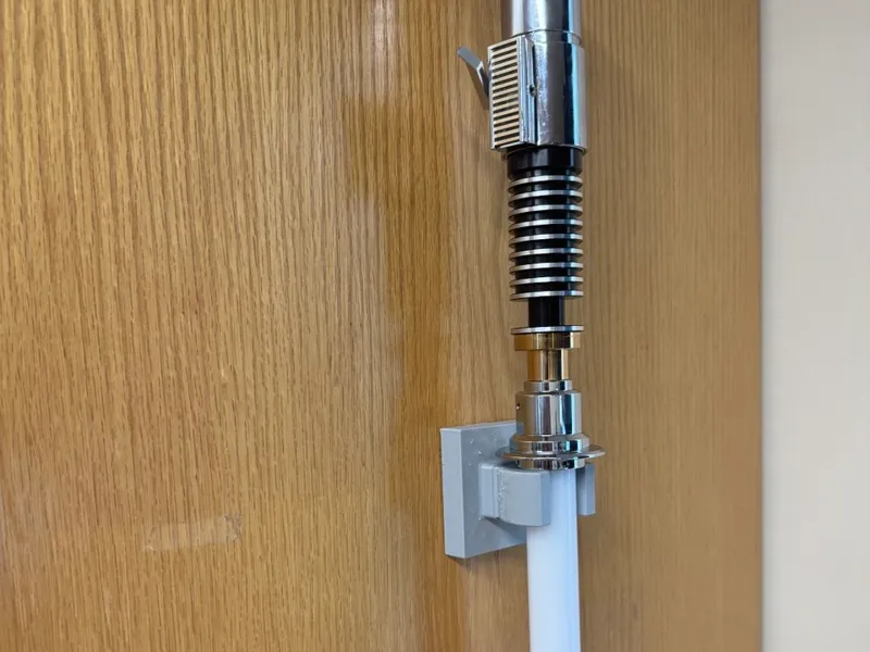 L.E.G.O. brick clip for Light Saber neopixel 