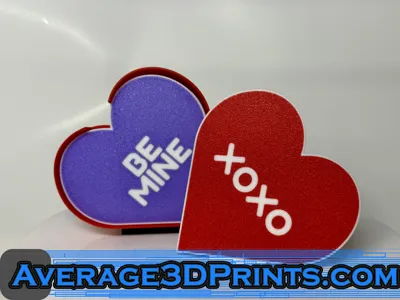 Coaster - Valentines Hearts