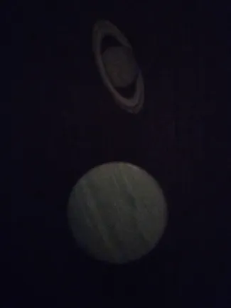 Glow in the dark planets