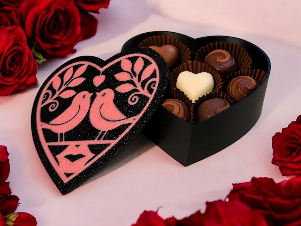 Heart Gift Box for Chocolate, Jewellery & Keepsake