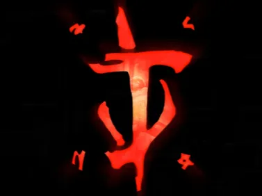 Logo Doom Slayer — la marque de la bête