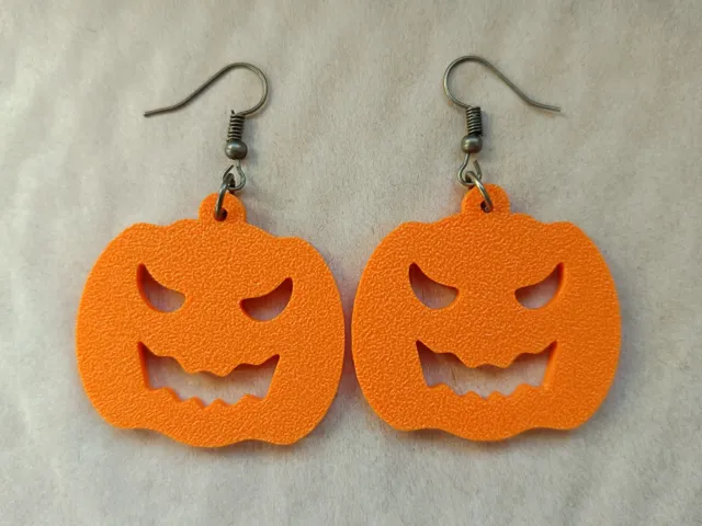 Pumpkin Halloween Earrings