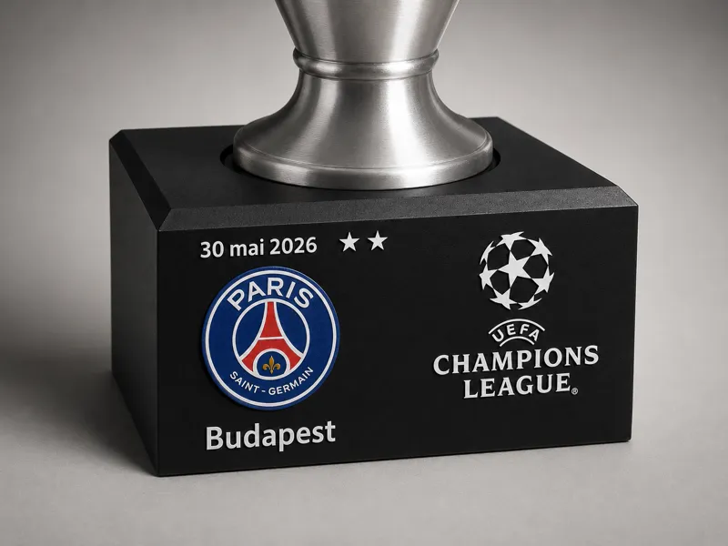 SOCLE BASE POUR COUPE LEAGUE DES CHAMPIONS 31CMS
