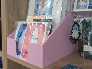 Artist Shelving for Prints, Postcards, etc.