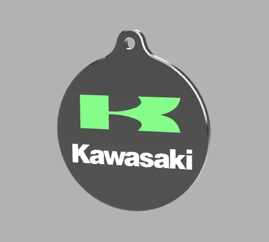 Kawasaki Keychain