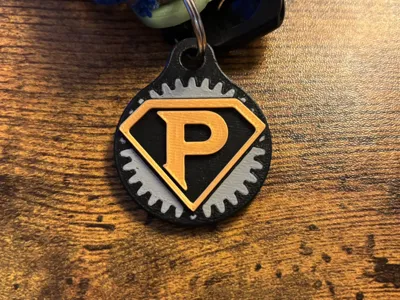 FRC 7457 suPURDUEper Robotics Keychain