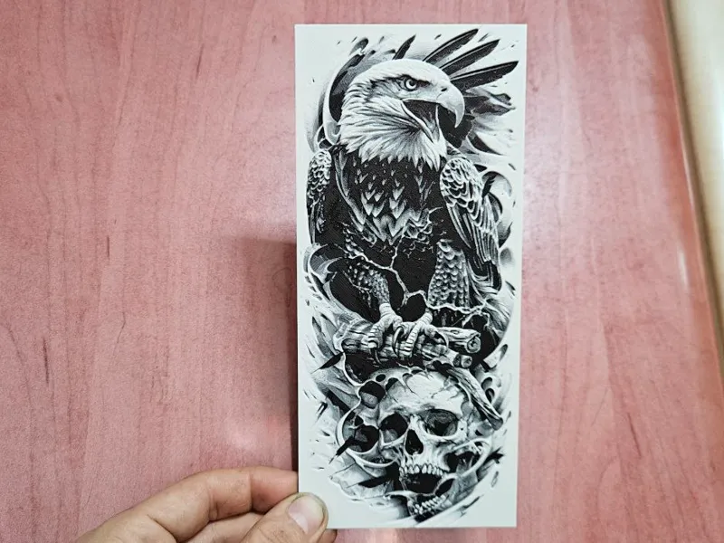 Hueforge aguila calavera 2.0