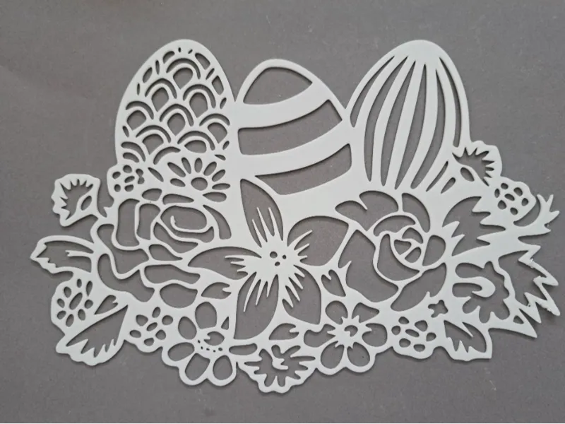 easter decor -window