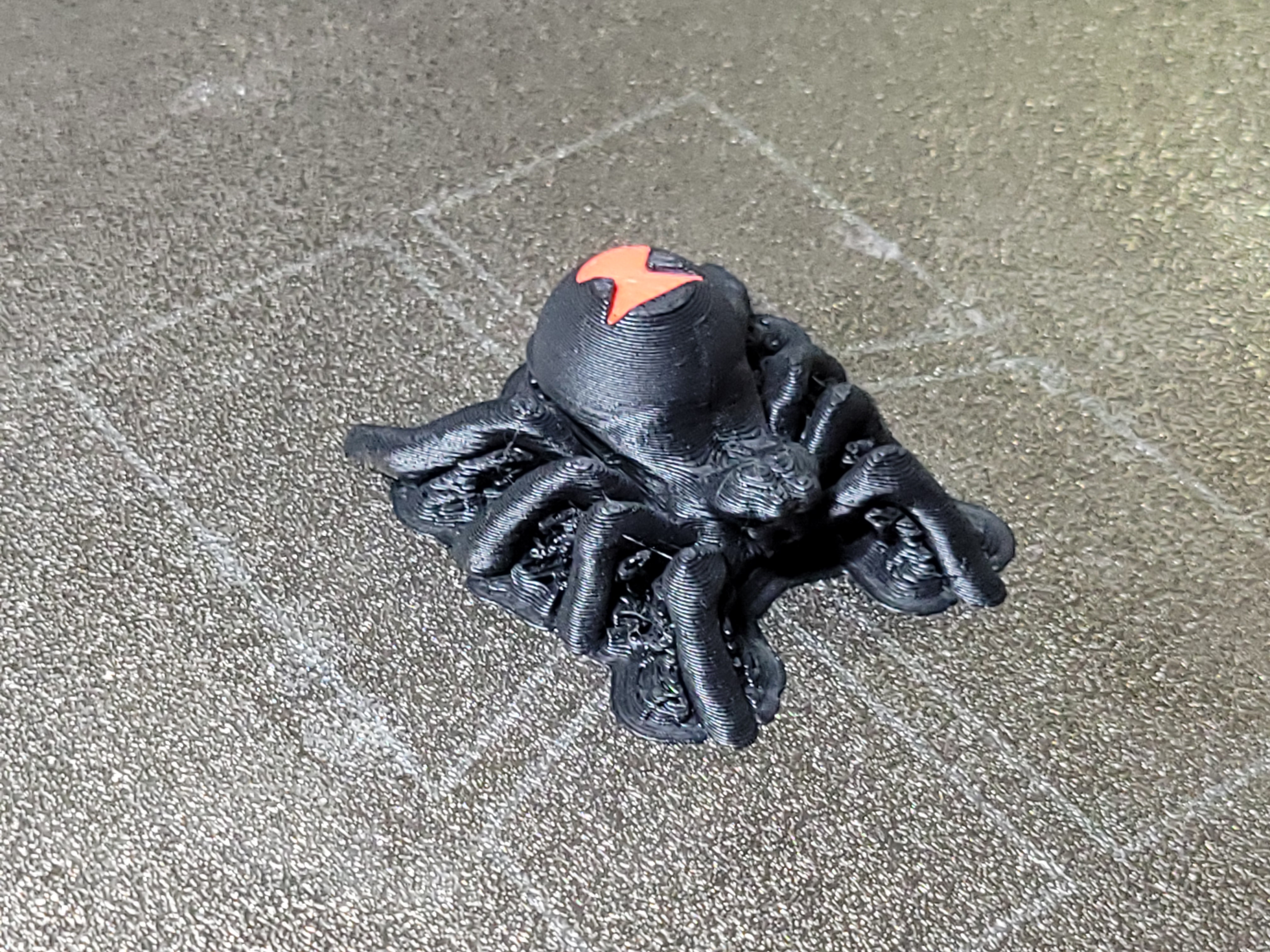 Miniatura 2 do modelo 3D Jumping Black Widow