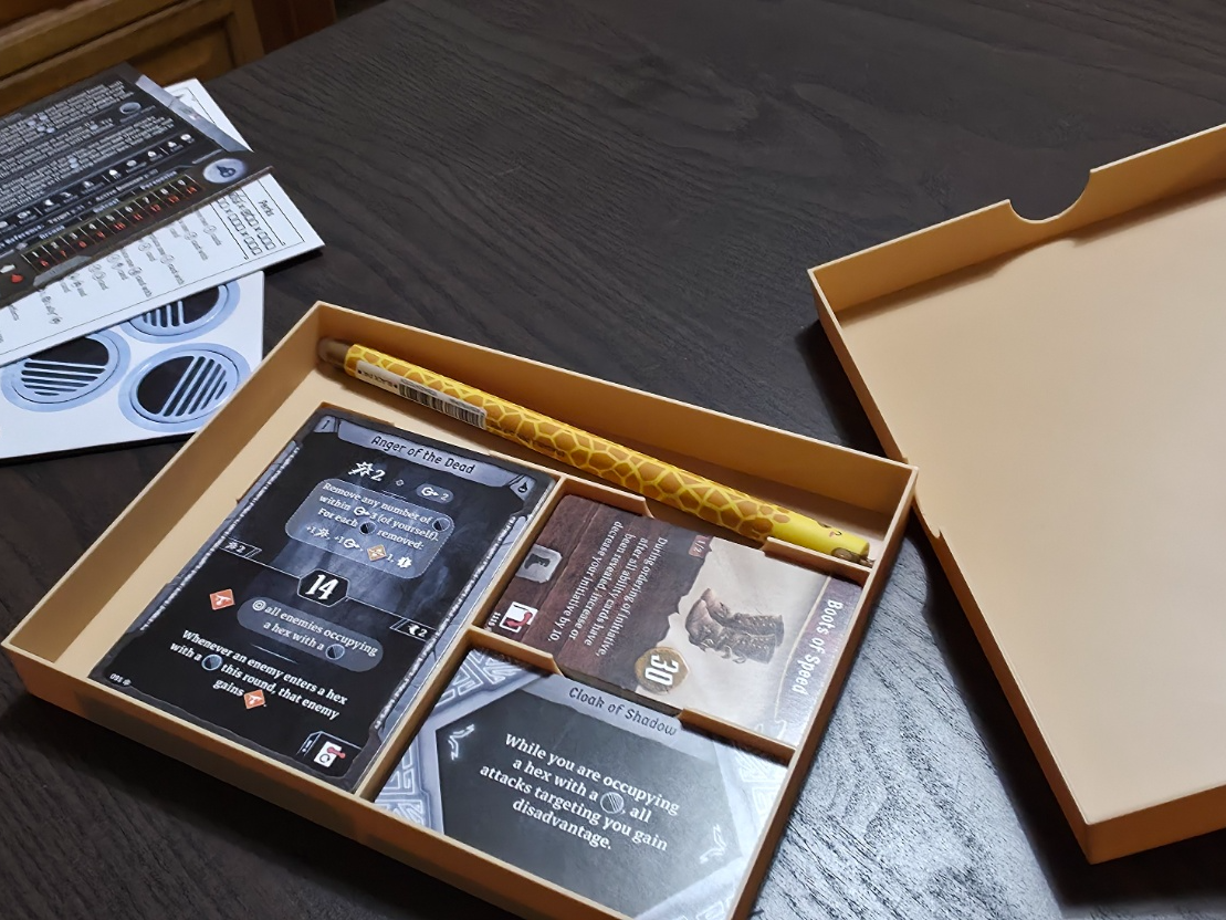 Gloomhaven / Frosthaven character storage box.