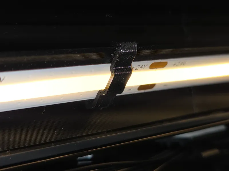 COB LED clip for V4 LED Strip Holder (Sanja 3D)