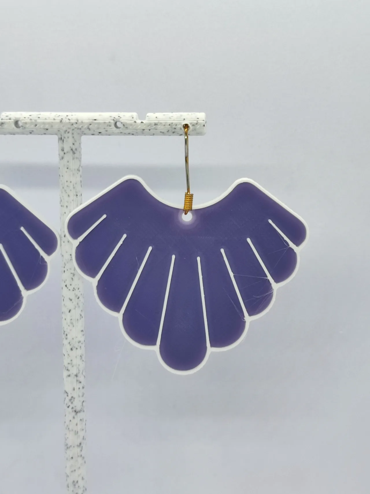 Aretes Abanico Marino view 4
