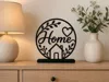 Home Decorative Stand with House & Heart 
