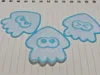 Colored translucent and matching opaque