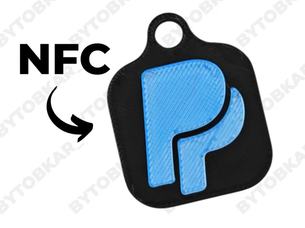 Porte-clés NFC pour paiement PayPal