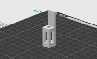 7 mm opening, 0.2mm layer, 2 walls, 15% infill