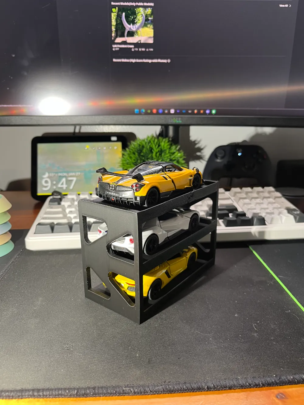 1:38 Model Car Rack by joshtherealjosh - MakerWorld