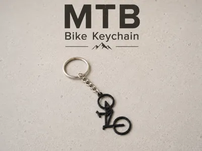 MTB Bike Keychain | Fast Print