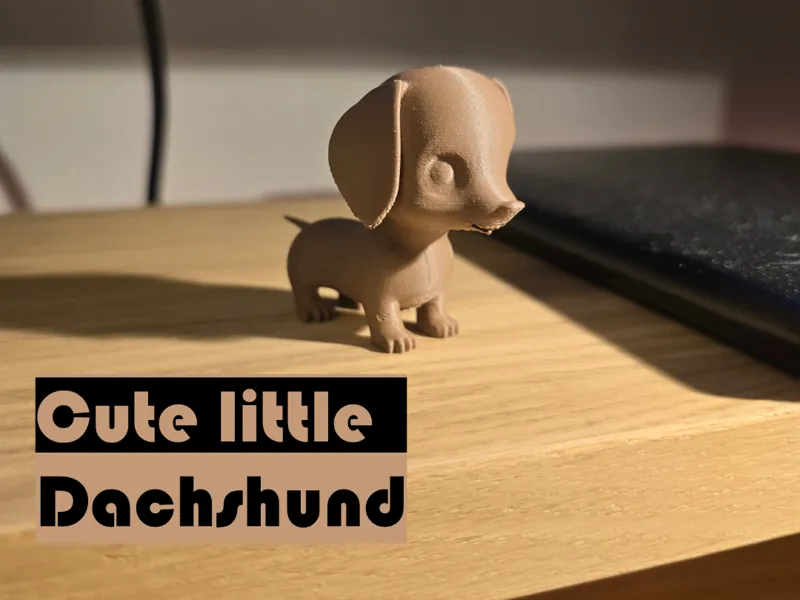 Cute Little Dog - Dachshund 