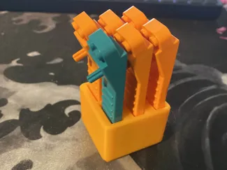 Gridfinity organizer for brick separator