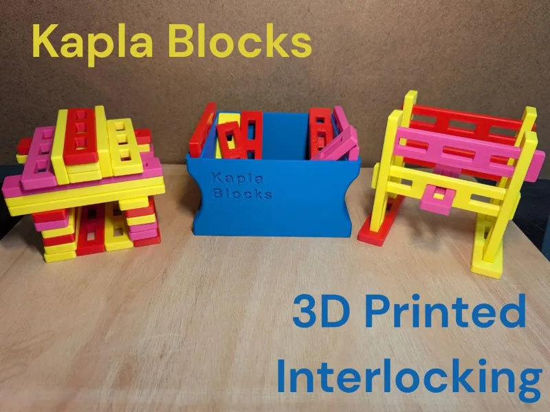 Kapla Blocks- Classic Building & Construction Toy.