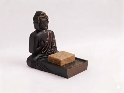 Zen Buddha Soap Dish – Decorative Soap Holder