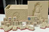 "Jiutian" Mahjong (Year of the Horse back design) bottom layer line width 0.35, less prone to overturning