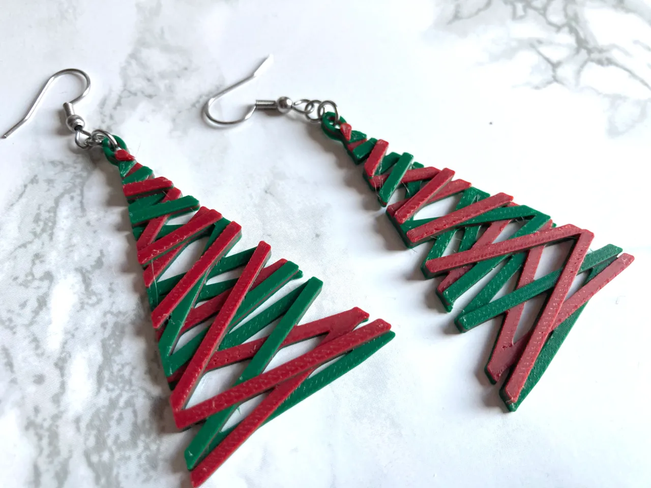Crisscross Tree Earrings view 4