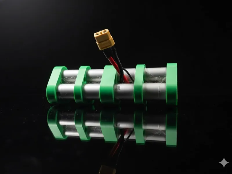 6s1p Triangle Battery Pack