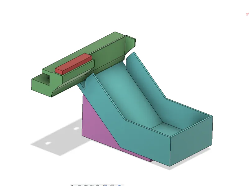 Anycubic Chiron Nozzle Wiper + Poop Bucket
