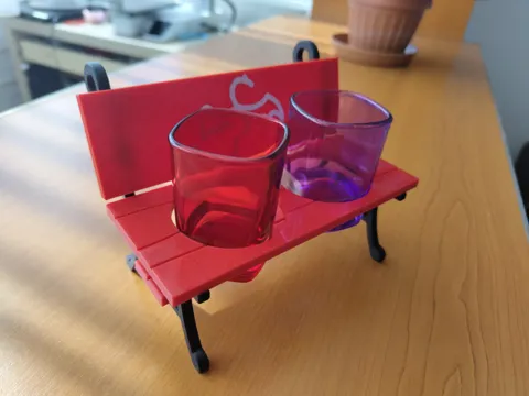 Couple Shots Bench