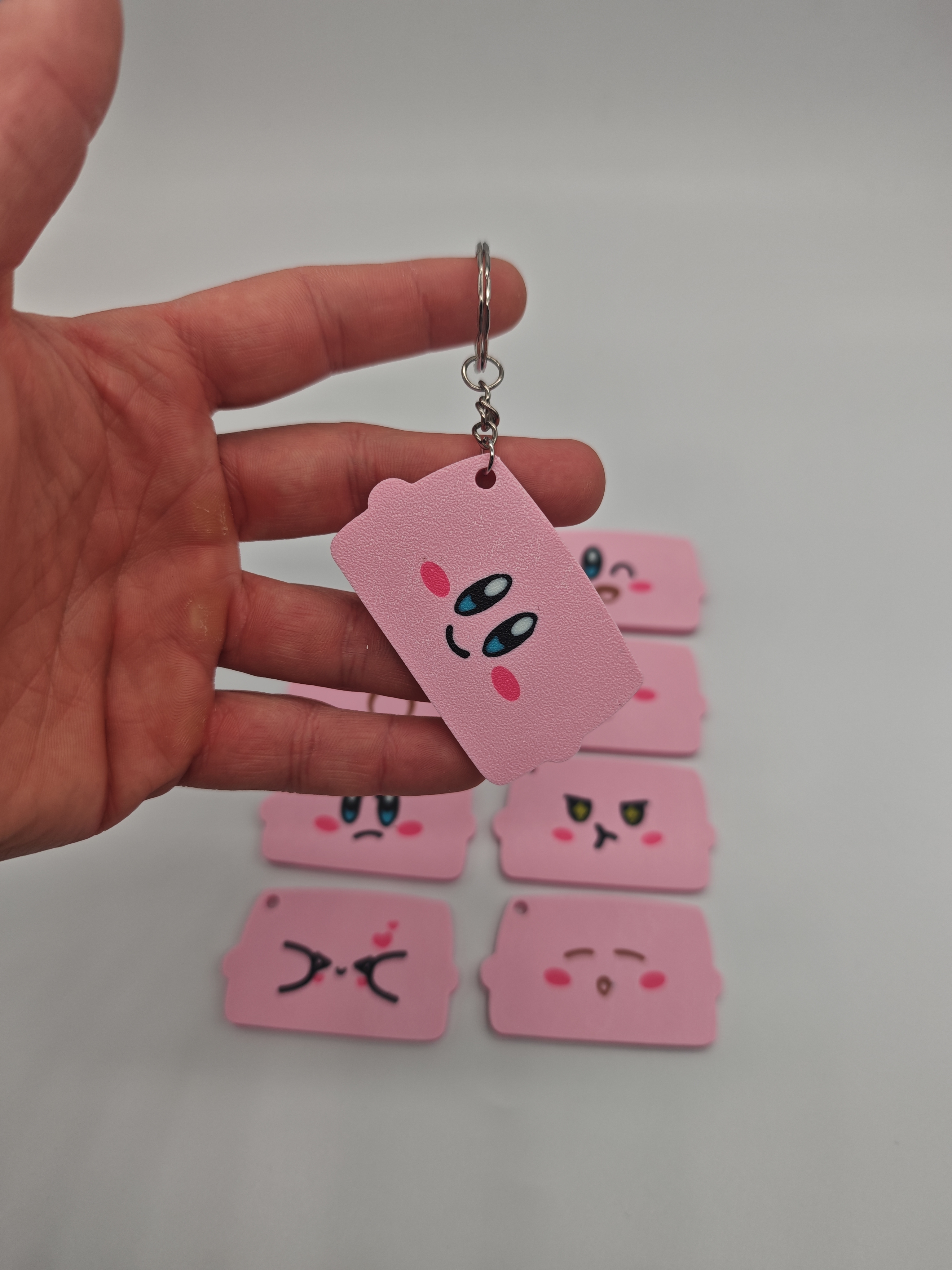 Miniatura 2 do modelo 3D Kirby Keychains