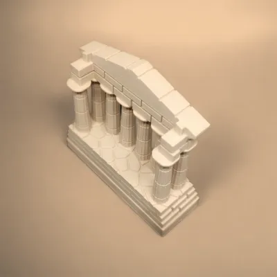 Parthenon in 3D Grandeur of Ancient Greece by Filionix3D MakerWorld ...