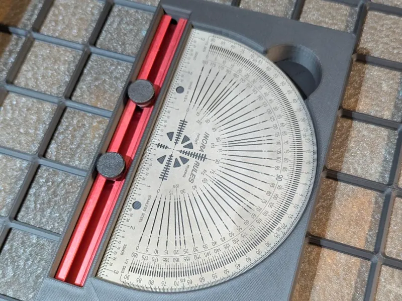 Incra Protractor for Gridfinity