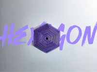 Fidget hexagonal de poche — photo 2