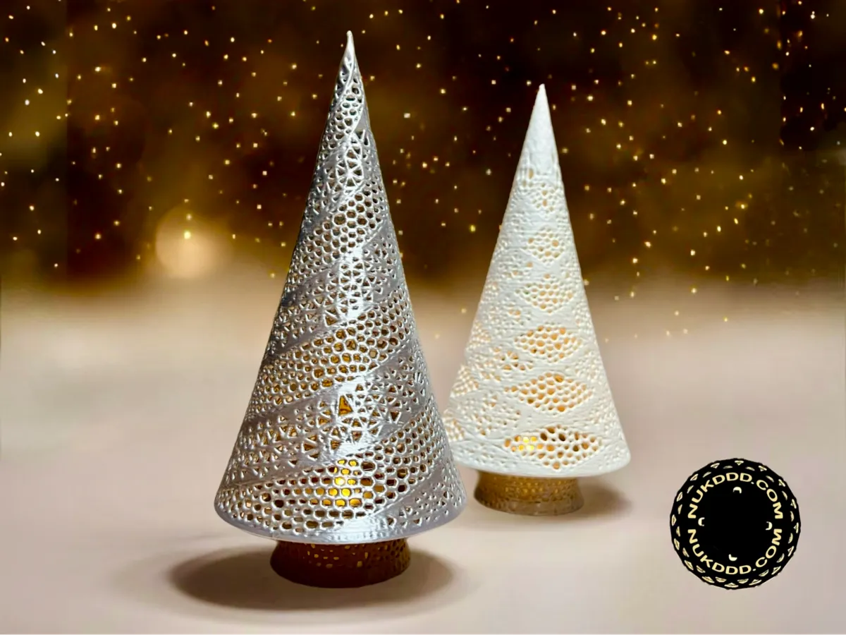 Christmas Tree Lamps by NUKDDD MakerWorld: Download Free 3D Models - 3D model önizlemesi