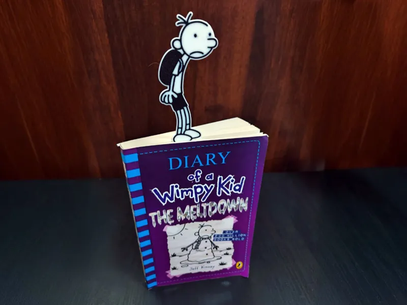 Diary of a Wimpy Kid Bookmark