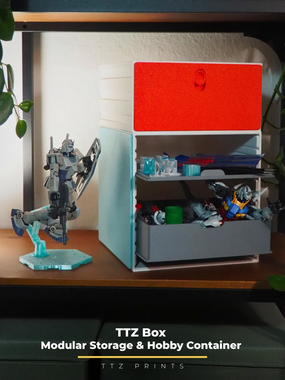 Tts Box Modelling Unit TTZ Box | Modular Storage & Hobby Container - Free 3D Print Model ...