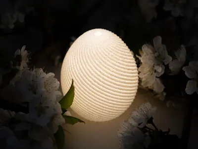 candlelight egg vasemode